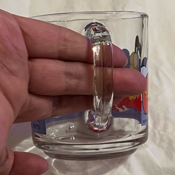 Vintage Garfield & Odie Glass Cup  Mug  McDONALD'S Original 1978 Jim Davis EUC - Picture 5 of 5